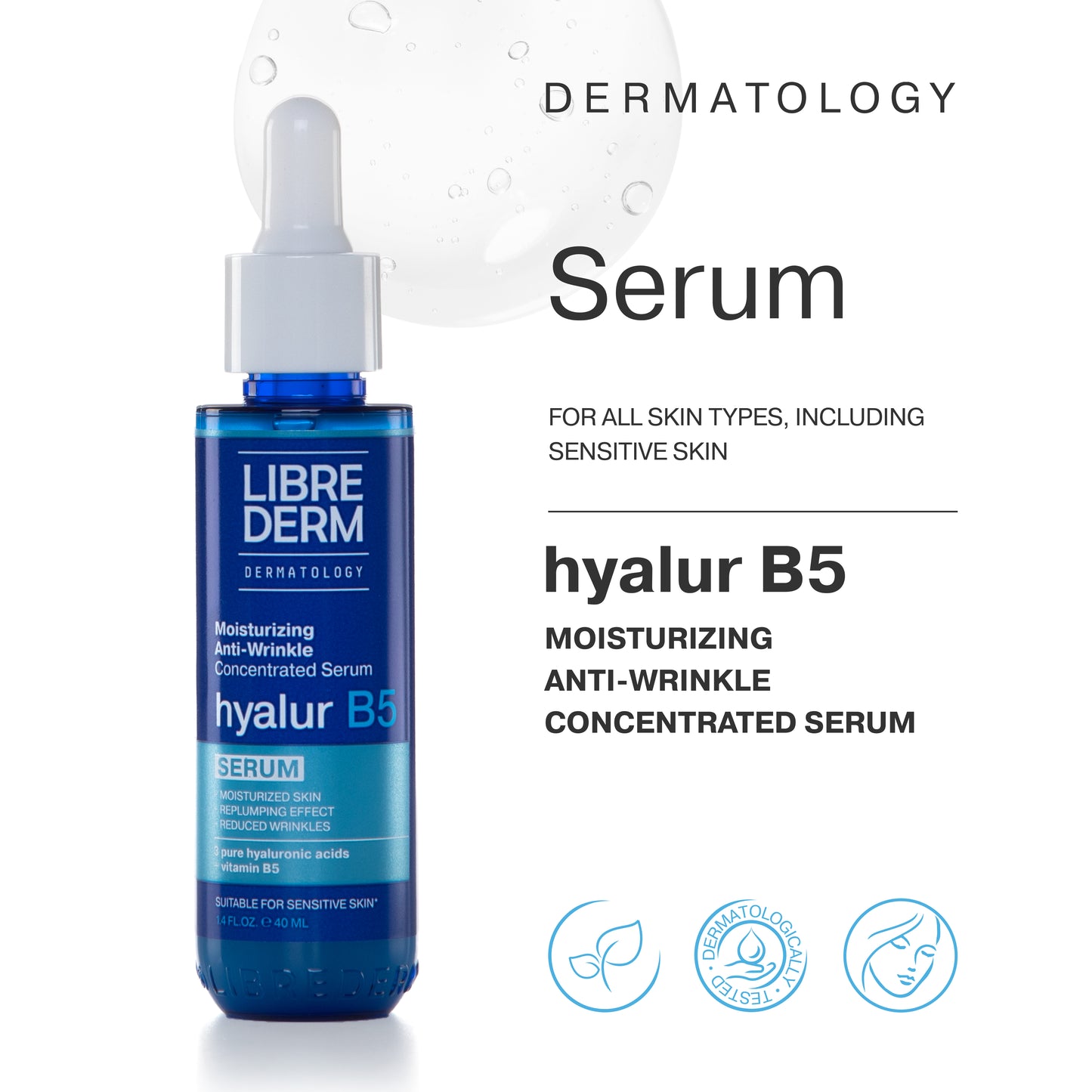 SERUM PRO Сыворотка концентрированная увлажняющая Hyalur B5, 40 мл