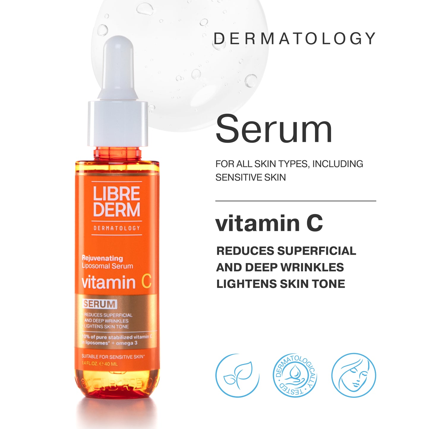 SERUM PRO Липосомальная антивозрастная сыворотка с витамином С, 40 мл