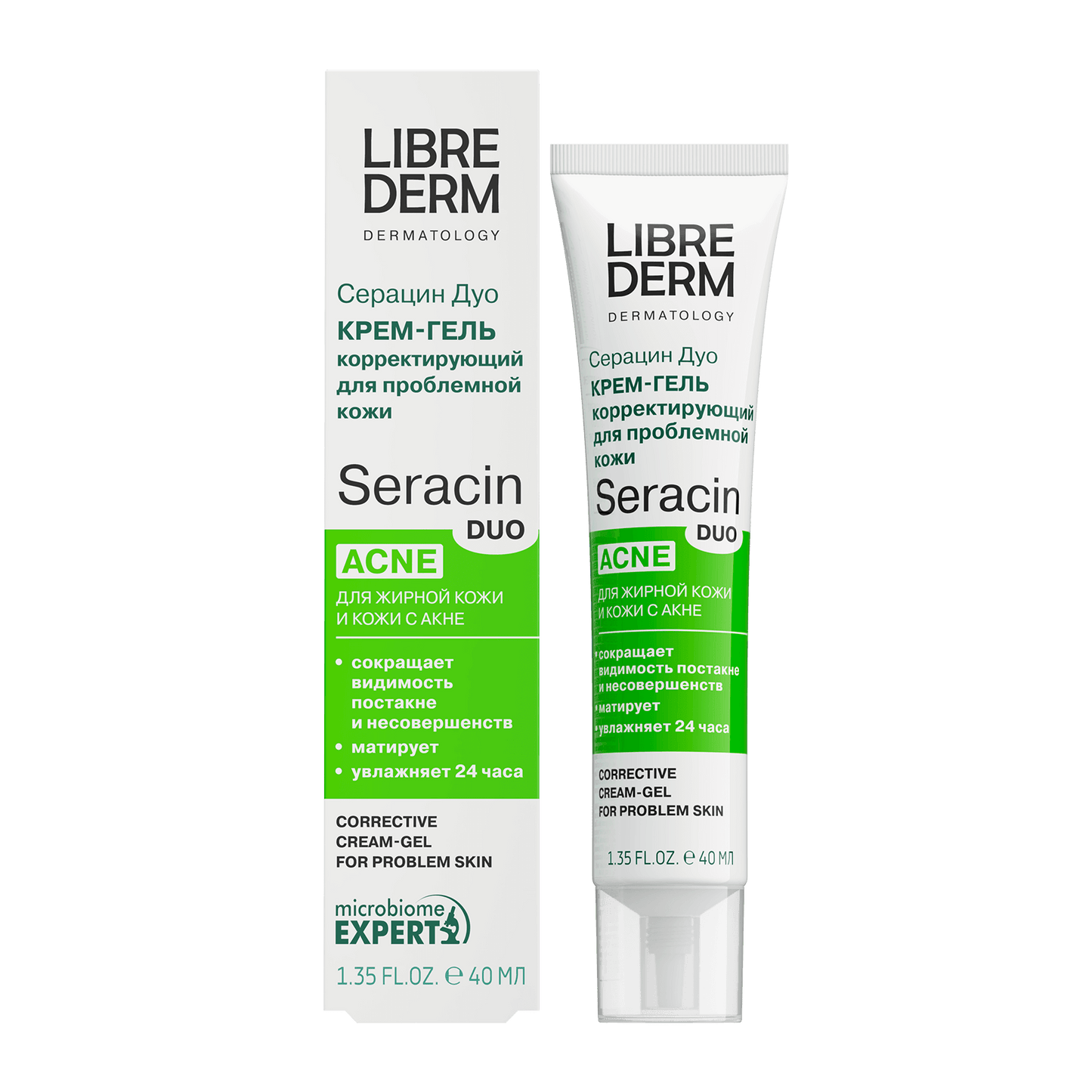 Крем-гель корректирующий SERACIN DUO, 40 мл